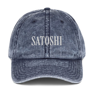 SATOSHI • Vintage Cotton Twill Cap